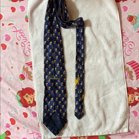 Ermenegildo Zegna Blue & Yellow Tie - Picture 5 of 7